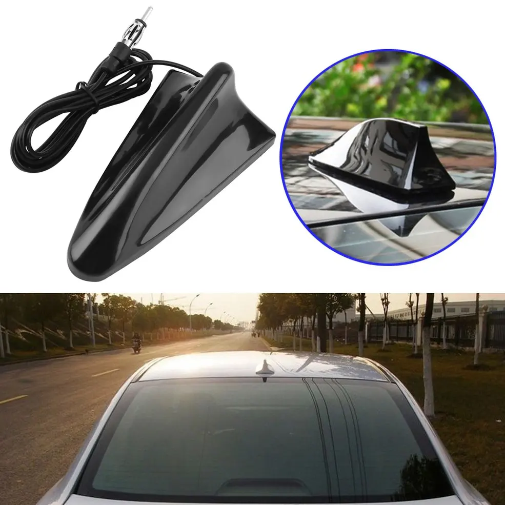 New Arrival Black Colors 1PCS Universal Shark Fin Type Antenna Aerial Signal Car Auto SUV Roof Special Radio FM Car-styling
New Arrival Black Colors 1PCS Universal Shark Fin Type Antenna Aerial Signal Car Auto SUV Roof Special Radio FM Car-styling