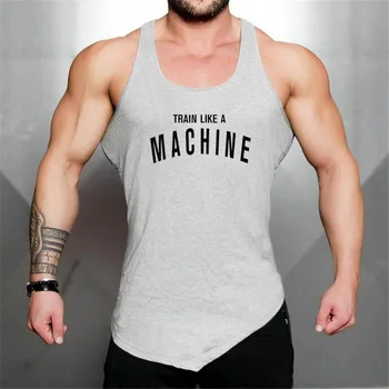 Summer sports bodybuilding running training men's cotton letter printing type back vest
Summer sports bodybuilding running training men's cotton letter printing type back vest