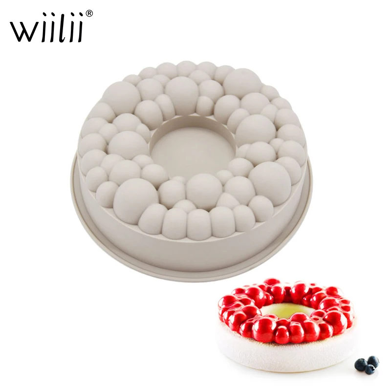Cherry Bubble Crown Silicone Molds For Baking Mousse Pastry Cheese Bakeware Cake Decorating Tools
Cherry Bubble Crown Silicone Molds For Baking Mousse Pastry Cheese Bakeware Cake Decorating Tools