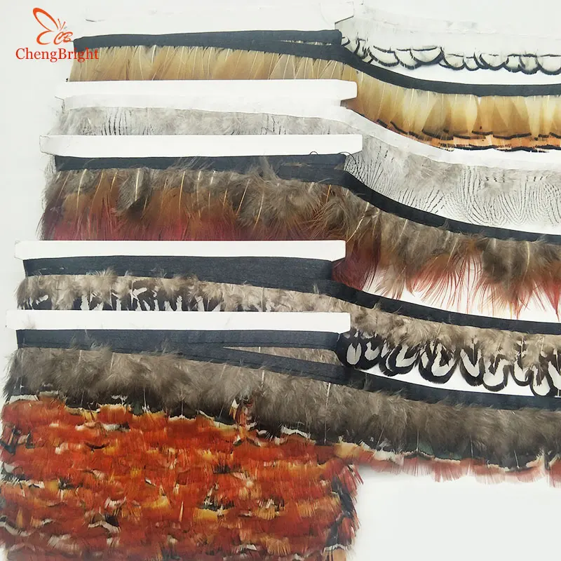 ChengBright Wholesale High Quality 10 yards Pheasant Feathers Ribbon, Feather Width 4cm-6cm DIY Clothing Accessories Plume
ChengBright Wholesale High Quality 10 yards Pheasant Feathers Ribbon, Feather Width 4cm-6cm DIY Clothing Accessories Plume