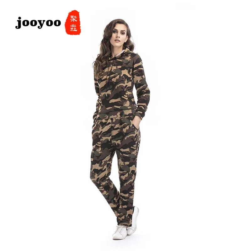 New Spring Autumn Plus Size Warm Camouflage Sportswear Women's Casual Hooded Sweater Trousers Two-piece Suit Hiking Jacket
New Spring Autumn Plus Size Warm Camouflage Sportswear Women's Casual Hooded Sweater Trousers Two-piece Suit Hiking Jacket