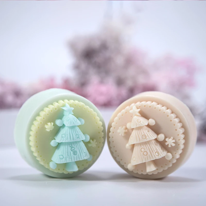 Christmas Tree Shape Soap Silicone Mold Plaster Stone Craft Tools Xmas Gift Round Handmade Making Soap Molds
Christmas Tree Shape Soap Silicone Mold Plaster Stone Craft Tools Xmas Gift Round Handmade Making Soap Molds