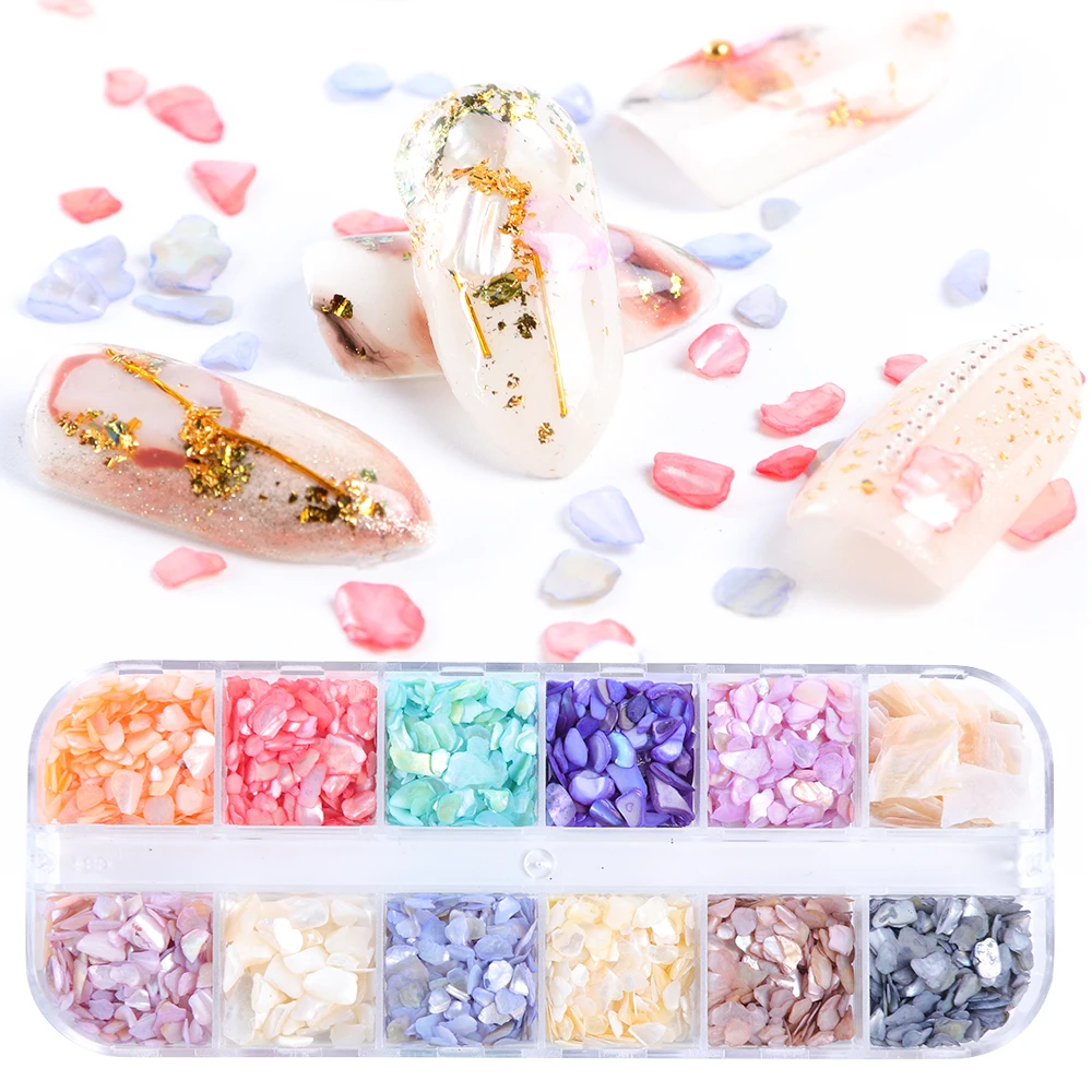 12 Grid Mix Color Nail Glitter Sequins Irregular Broken Shell Sparkle Laser Nail Stuff Paillette Flake Nail Art Decoration SA732
12 Grid Mix Color Nail Glitter Sequins Irregular Broken Shell Sparkle Laser Nail Stuff Paillette Flake Nail Art Decoration SA732