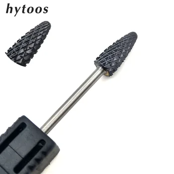 HYTOOS New Black Titanium Tungsten Carbide Cone Nail Drill Bit 3/32" Bits For Manicure Drill Accessories Milling Cutter Tools
HYTOOS New Black Titanium Tungsten Carbide Cone Nail Drill Bit 3/32" Bits For Manicure Drill Accessories Milling Cutter Tools