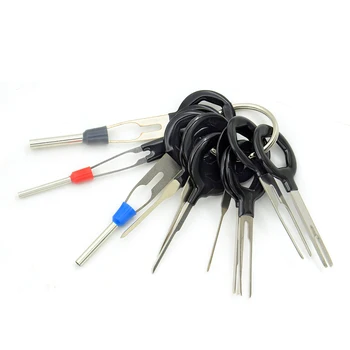 New Arrival 11 Pcs Auto Car Plug Circuit Board Wire Harness Terminal Extraction Pick Connector Crimp Pin Back Needle Remove Tool
New Arrival 11 Pcs Auto Car Plug Circuit Board Wire Harness Terminal Extraction Pick Connector Crimp Pin Back Needle Remove Tool
