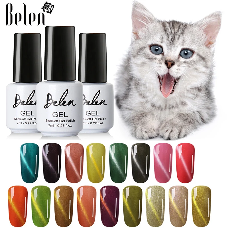 Belen 7ML 3D Cat Eye Gel Nail Polish Magnet Effect Long-lasting UV LED Varnish Magnetic Gel Lacquer Base Top Coat Gelpolish
Belen 7ML 3D Cat Eye Gel Nail Polish Magnet Effect Long-lasting UV LED Varnish Magnetic Gel Lacquer Base Top Coat Gelpolish
