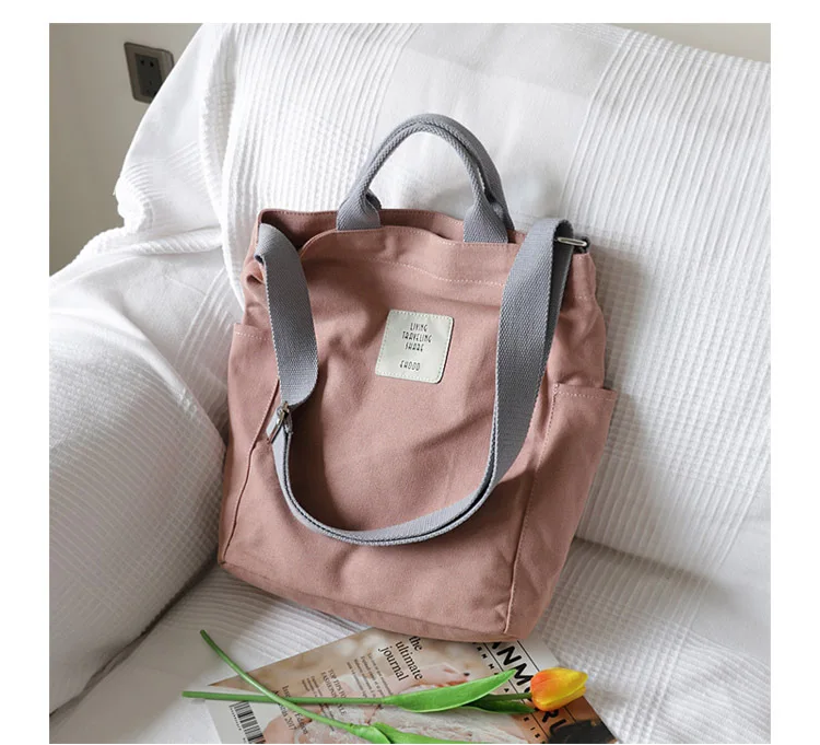 2019 Women Fashion Casual Canvas Messenger Bag Bookbag High Quality Multifunctional Ladies Shoulder Bags Large Shopping Bag Tote
2019 Women Fashion Casual Canvas Messenger Bag Bookbag High Quality Multifunctional Ladies Shoulder Bags Large Shopping Bag Tote