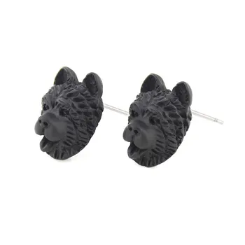 Vintage 3D Chow Chow Dog Pet Stud Earring Punk Dogs Brincos Lover Earrings For Women Girls Jewelry Christmas Gift
Vintage 3D Chow Chow Dog Pet Stud Earring Punk Dogs Brincos Lover Earrings For Women Girls Jewelry Christmas Gift