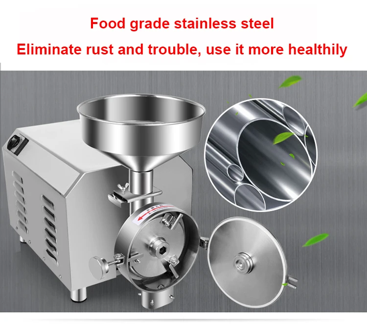 Commercial Flour Mill Machine High Power Powder Machine 2.2kw High Efficiency Grain Grinder electric grain crusher 6 Mallzona HTB18Wi6P9zqK1RjSZFpq6ykSXXaS Commercial Flour Mill Machine High Power Powder Machine 2.2kw High Efficiency Grain Grinder electric grain crusher Mallzona