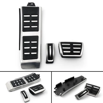 Areyourshop Foot Footrest Fuel Brake AT Pedals Plate Cover Set For Audi A4L A6L A5 A7 Q5 LHD Foot Brake Pedal Pads Car Parts
Areyourshop Foot Footrest Fuel Brake AT Pedals Plate Cover Set For Audi A4L A6L A5 A7 Q5 LHD Foot Brake Pedal Pads Car Parts