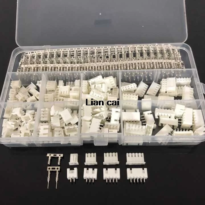560Pcs 2.54mm Dupont Connector Jumper Wire Cable Pin Header Pin Housing and Male / Female Pin Head Terminal Adapter Plug Set
560Pcs 2.54mm Dupont Connector Jumper Wire Cable Pin Header Pin Housing and Male / Female Pin Head Terminal Adapter Plug Set