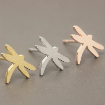 Fashion bamboo dragonfly stud earrings Simple lovely dragonfly stud earrings Insects model stud earrings for women
Fashion bamboo dragonfly stud earrings Simple lovely dragonfly stud earrings Insects model stud earrings for women