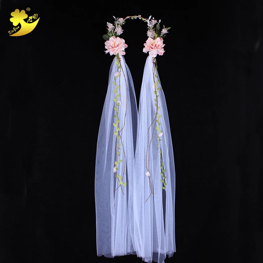 Xinyun Flowers Headbands Girls Rose Flower Crown Wreath Wedding Bridal Hair Accessories Handmade Bridal Headpiece With Veil
Xinyun Flowers Headbands Girls Rose Flower Crown Wreath Wedding Bridal Hair Accessories Handmade Bridal Headpiece With Veil
