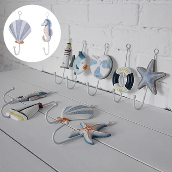 Mediterranean Style Iron Wall Hooks Starfish Storage Shelf Schoolbag Clothes Headset Towel Rack Home Outdoor Hanging WJPDZS72
Mediterranean Style Iron Wall Hooks Starfish Storage Shelf Schoolbag Clothes Headset Towel Rack Home Outdoor Hanging WJPDZS72