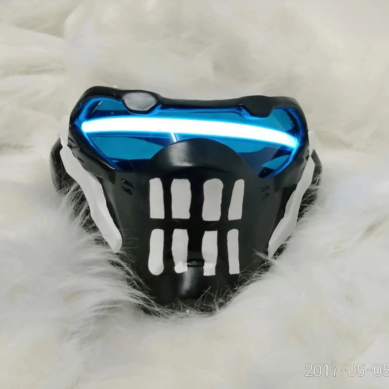 19*18cm Watch pioneer COS Soldier Neon Mask Masquerade Party Decor Show Props Halloween Christmas Creative Toy Glow in the Dark
19*18cm Watch pioneer COS Soldier Neon Mask Masquerade Party Decor Show Props Halloween Christmas Creative Toy Glow in the Dark