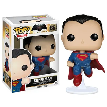 

pop Action Superman VS Batman - Superman 85# Figure Vinyl Figure Collectible Model Toy with Original box