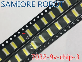 100piece FOR repair Samsung lumens LCD TV LED backlight Article lamp SMD LEDs Side shine 9V 7032 Cold white light emitting diode
100piece FOR repair Samsung lumens LCD TV LED backlight Article lamp SMD LEDs Side shine 9V 7032 Cold white light emitting diode
