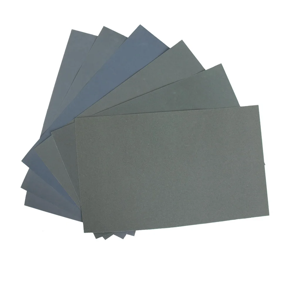 New 6 Pcs/Set Sand Paper Waterproof Abrasive Papers P600/1000/1200/1500/2000/2500 NE
New 6 Pcs/Set Sand Paper Waterproof Abrasive Papers P600/1000/1200/1500/2000/2500 NE