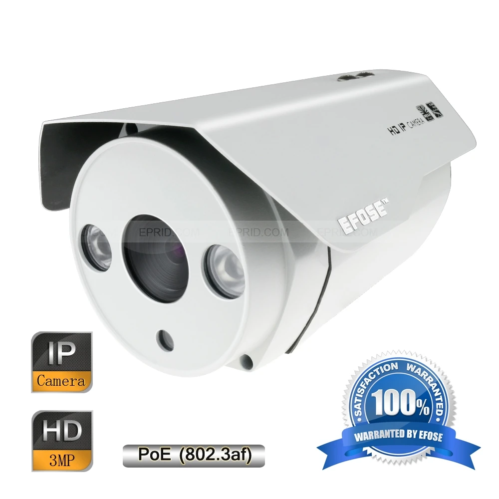 EFOSE FO-3IB221-N 2MP Full HD Network IR Bullet POE Camera 1/3 CMOS Outdoor HD 1080P Array IR
EFOSE FO-3IB221-N 2MP Full HD Network IR Bullet POE Camera 1/3 CMOS Outdoor HD 1080P Array IR