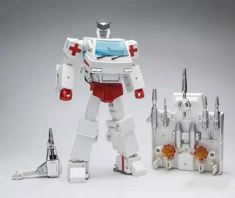 Robot Toys Transformation 3th Party WJ Ratchet Steel Guard MPP30 28cm Oversize MP30 Action Figure New Arrival
Robot Toys Transformation 3th Party WJ Ratchet Steel Guard MPP30 28cm Oversize MP30 Action Figure New Arrival