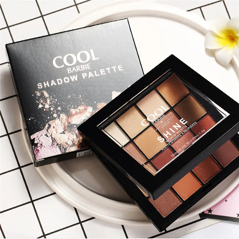 16 Shade Color Pearl Glitter Eye Shadow Powder Palette Glitter Shimmer Matt Eyeshadow Cosmetic Makeup Matte Eyeshadow Palette
16 Shade Color Pearl Glitter Eye Shadow Powder Palette Glitter Shimmer Matt Eyeshadow Cosmetic Makeup Matte Eyeshadow Palette