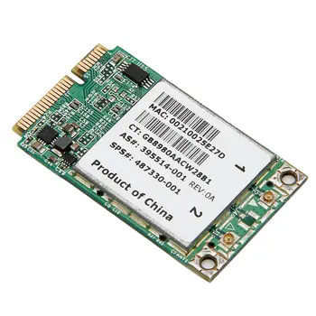 Wireless Adapter Card for HP Broadcom BCM4322 BCM94322MC Wifi 300Mbps 802.11n Mini PCI-E For hp 2730p 6930p 2530p SPS:487330-001
Wireless Adapter Card for HP Broadcom BCM4322 BCM94322MC Wifi 300Mbps 802.11n Mini PCI-E For hp 2730p 6930p 2530p SPS:487330-001