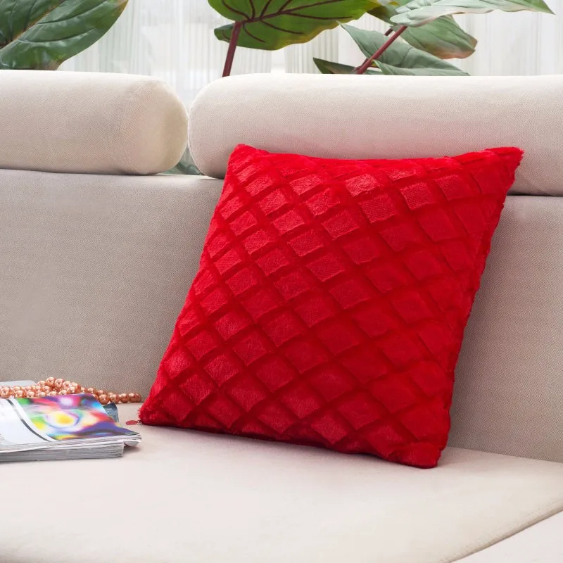 43cmx43cm plush pillowcase comfortable throw wedding cushion