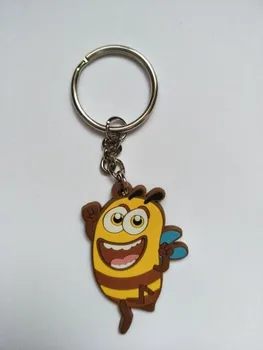 Cute Yellow Bee Keychains Custom Logo PVC Keychains letter Keyring Business Gift chaveiros personalizado Keys Logos
Cute Yellow Bee Keychains Custom Logo PVC Keychains letter Keyring Business Gift chaveiros personalizado Keys Logos