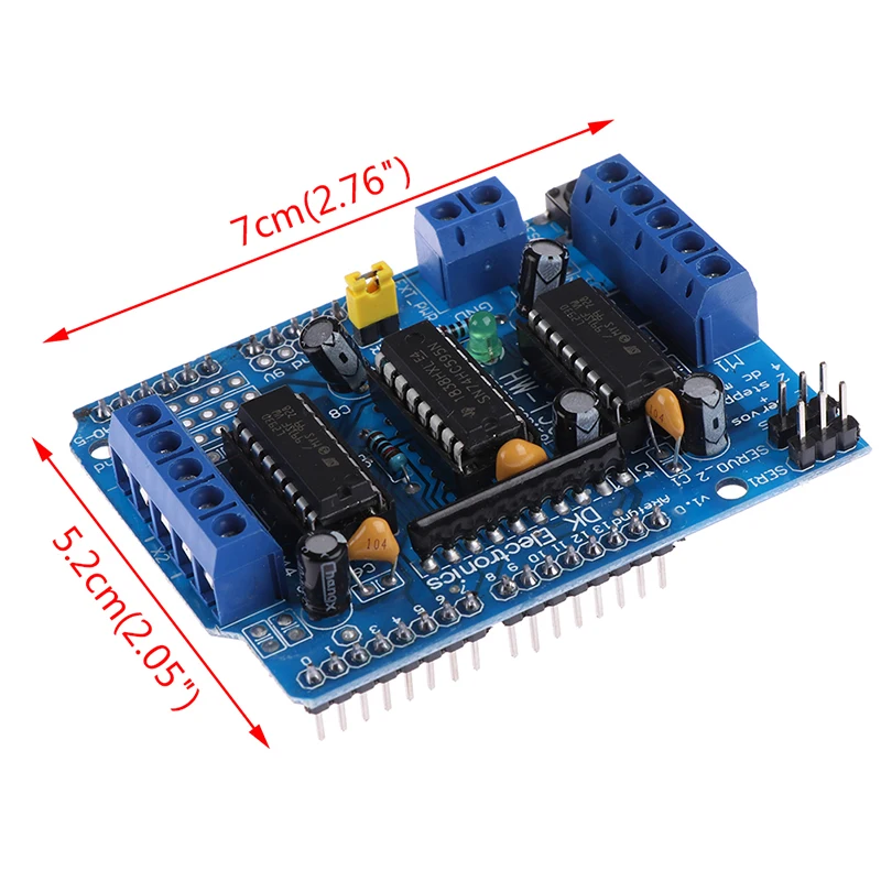 L293D Stepper Motor Driver Board Control Shield Module Motor Drive Expansion Board For Mega, Diecimila & Duemilanove 4-channel
L293D Stepper Motor Driver Board Control Shield Module Motor Drive Expansion Board For Mega, Diecimila & Duemilanove 4-channel