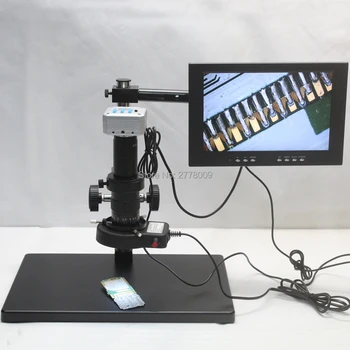 20MP 1080P 60FPS Industrial Video Microscope Camera HDMI USB Output 10X-300X C-mount Lens Workbench LED Lights 10-inch Monitor
20MP 1080P 60FPS Industrial Video Microscope Camera HDMI USB Output 10X-300X C-mount Lens Workbench LED Lights 10-inch Monitor