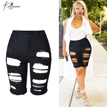 2018 Summer Capris Shorts For Women Denim Pants Women Skinny Jeans Jeans Pants Dog Pocket Ladies Hole Knee Lenght Black Trousers
2018 Summer Capris Shorts For Women Denim Pants Women Skinny Jeans Jeans Pants Dog Pocket Ladies Hole Knee Lenght Black Trousers