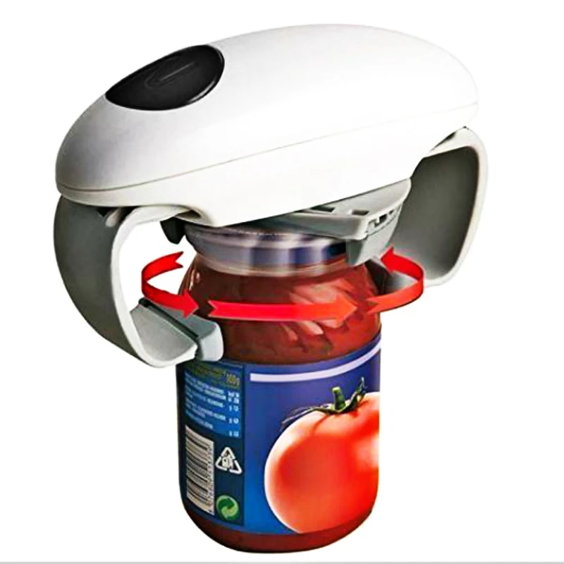 Automatic Jar Opener Electric Bottle Opener Canned Tin Opener Powerful Automatic Bottle Opener Easy Openner Kitchen Gadgets Tool
Automatic Jar Opener Electric Bottle Opener Canned Tin Opener Powerful Automatic Bottle Opener Easy Openner Kitchen Gadgets Tool