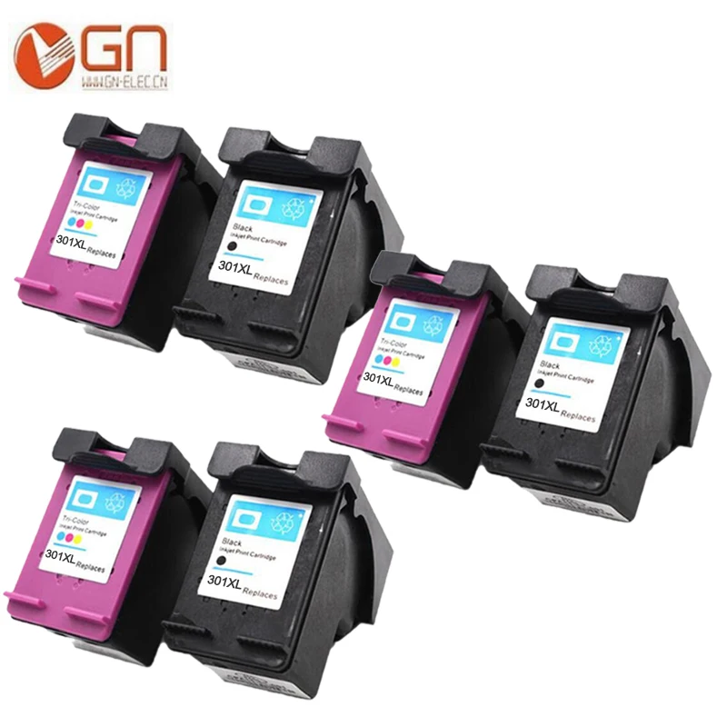 GN For HP 301XL Remanufactured Ink Cartridge High Yield for HP 3000 3050 3050se 1050A 2050A 2054A 3050A 3052A 3054A printer
GN For HP 301XL Remanufactured Ink Cartridge High Yield for HP 3000 3050 3050se 1050A 2050A 2054A 3050A 3052A 3054A printer