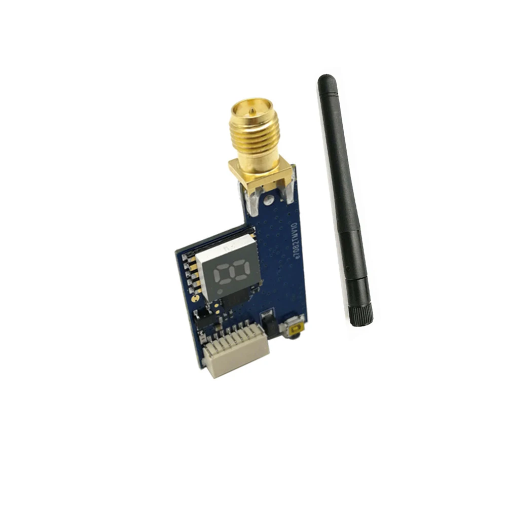EWRF E7082TM Receiver Transmitter Module 5V BEC5.8G 48CH Audio Video 25mW / 100mW / 200mW Receiver
EWRF E7082TM Receiver Transmitter Module 5V BEC5.8G 48CH Audio Video 25mW / 100mW / 200mW Receiver