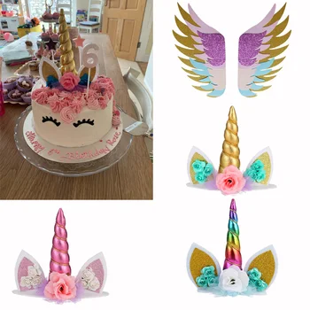 Unicorn Cake Topper Rainbow Cake Toppers Birthday Party Kids Favors Cake Decoration Cupcake Topper Baby Shower Wedding Decor
Unicorn Cake Topper Rainbow Cake Toppers Birthday Party Kids Favors Cake Decoration Cupcake Topper Baby Shower Wedding Decor