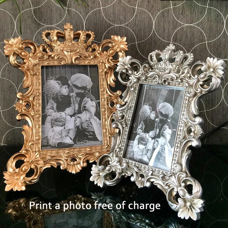 Creative relief palace photo frame European photo frame pendulum wedding dress photography luxury prop crown
Creative relief palace photo frame European photo frame pendulum wedding dress photography luxury prop crown