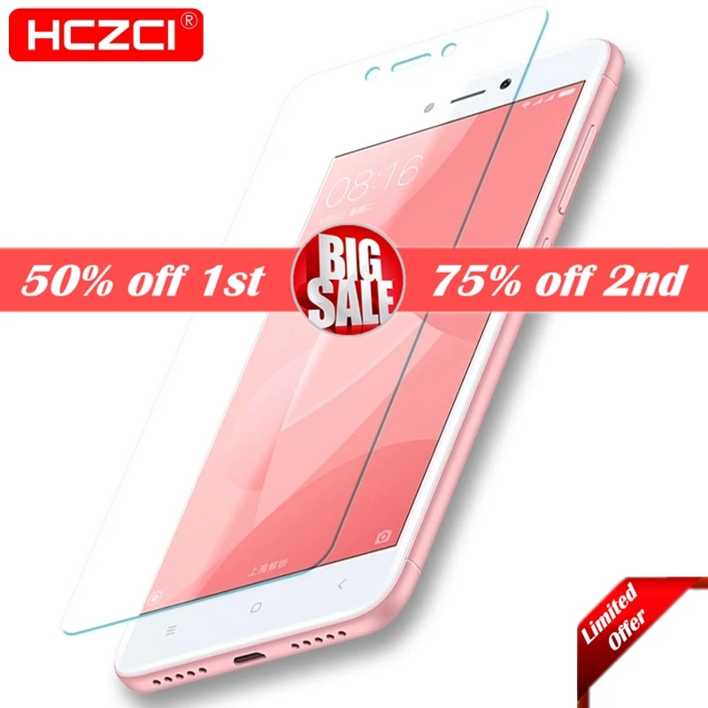 HCZCI for Xiaomi Redmi 6A 6 5A 4A S2 Note 3 Pro Tempered glass Mi 4 4C Mi5 Mi5s Plus Protective glass Screen Protector
HCZCI for Xiaomi Redmi 6A 6 5A 4A S2 Note 3 Pro Tempered glass Mi 4 4C Mi5 Mi5s Plus Protective glass Screen Protector