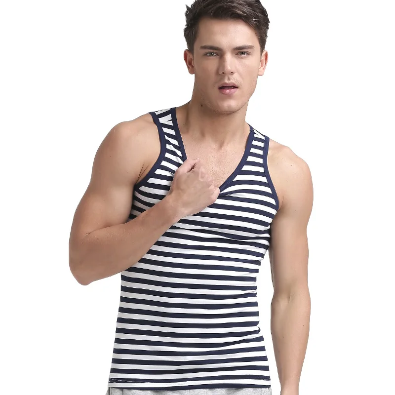 Cotton Men Vest Summer Tank Top Bodybuilding clothing Sleeveless Striped Brand Casual Shirts men's musculation man vests tanktop
Cotton Men Vest Summer Tank Top Bodybuilding clothing Sleeveless Striped Brand Casual Shirts men's musculation man vests tanktop