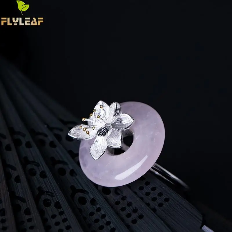 Real 925 Sterling Silver Jewelry Natural Jade Lotus Flower Open Rings For Women Chinese Style Femme Party Accessories
Real 925 Sterling Silver Jewelry Natural Jade Lotus Flower Open Rings For Women Chinese Style Femme Party Accessories