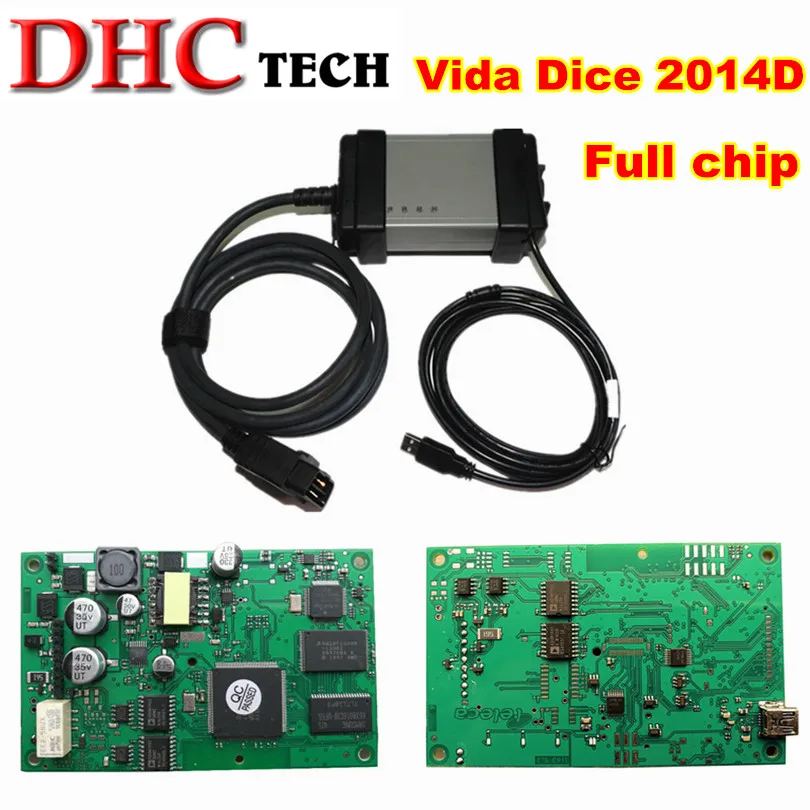 Multi-Language Vida Dice 2014D Diagnostic Tool VIDA DICE Full Chip Green Board for v。lv。dice scanner
Multi-Language Vida Dice 2014D Diagnostic Tool VIDA DICE Full Chip Green Board for v。lv。dice scanner