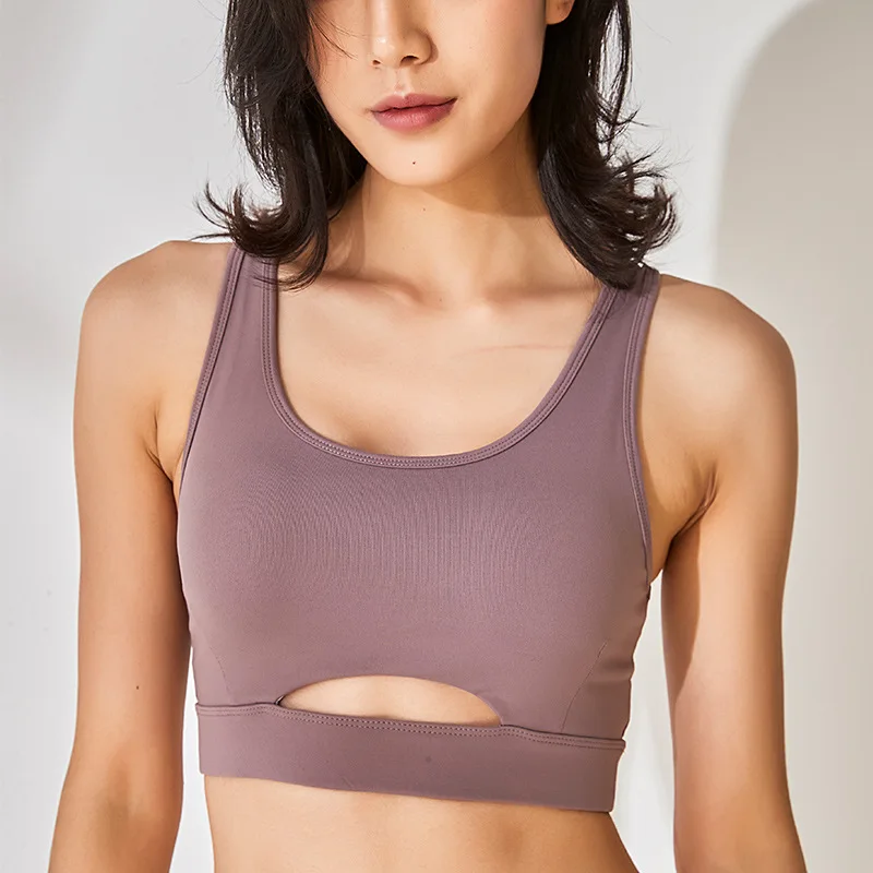 SOISOU Sporty Top Woman Sexy High Elasticity Breathable Underwear Quick Drying Tight Yoga Bra Workout Running Fitness Solid Bra
SOISOU Sporty Top Woman Sexy High Elasticity Breathable Underwear Quick Drying Tight Yoga Bra Workout Running Fitness Solid Bra