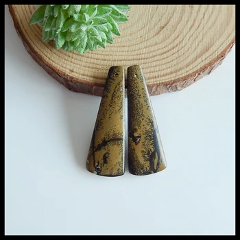 Natural Chohua jasper Earring Beads,Fashion Semi-precious stones, Jewelry accessories Earring Jewelry,41x15x4mm,7.8g
Natural Chohua jasper Earring Beads,Fashion Semi-precious stones, Jewelry accessories Earring Jewelry,41x15x4mm,7.8g