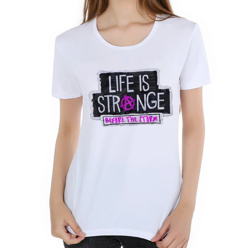 2019 Letters Printed Women T shirt Life Is Strange Short Sleeve Casual Knitted tees girl Clothing brand clothing M13-2#
2019 Letters Printed Women T shirt Life Is Strange Short Sleeve Casual Knitted tees girl Clothing brand clothing M13-2#