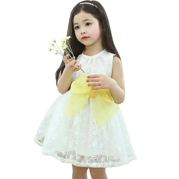 Humor Bear girl birthday dress children dress Princess dress Big bowknot dress for summer
Humor Bear girl birthday dress children dress Princess dress Big bowknot dress for summer