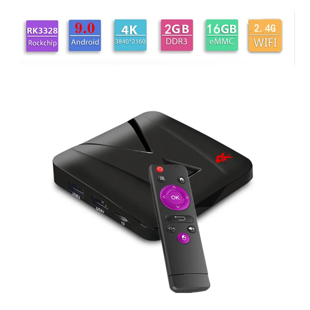 MX10 MINI TV BOX Android 9.0 Smart Tv MX10 MINI RK3328 Quad-Core 64bit Cortex-A53 2G16G Set-Top BOX
MX10 MINI TV BOX Android 9.0 Smart Tv MX10 MINI RK3328 Quad-Core 64bit Cortex-A53 2G16G Set-Top BOX