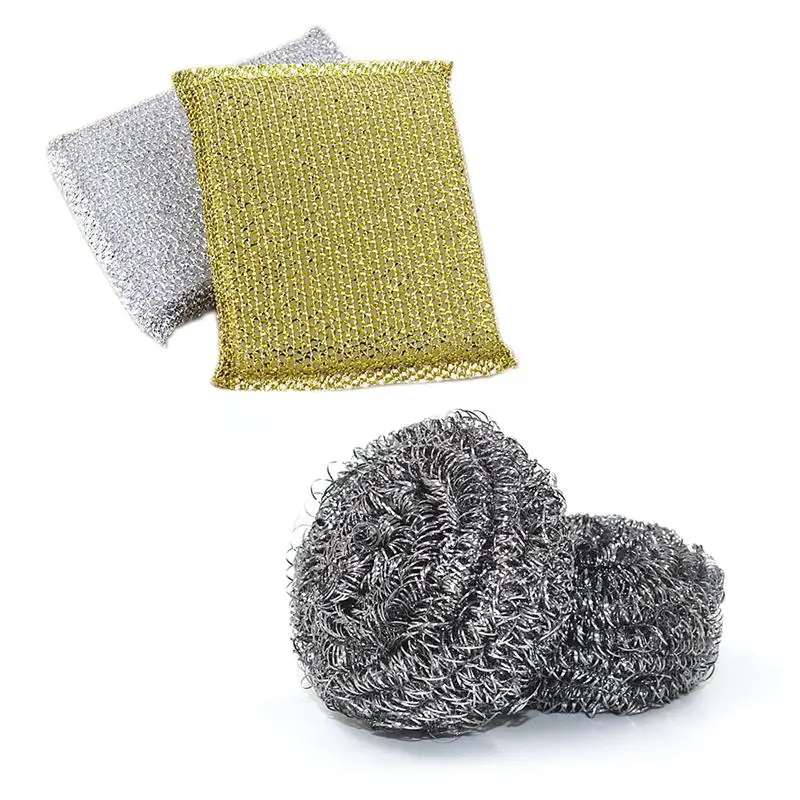 LUOEM 2 Sponges and 2 Steel wools Pan Pot Brush Dish Washing Sponge Scrub Set(Random Color)
LUOEM 2 Sponges and 2 Steel wools Pan Pot Brush Dish Washing Sponge Scrub Set(Random Color)