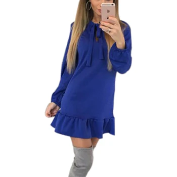Bow Tie Kawaii Dress Women Cute Party Mini Dress 2019 Ruffles Long-Sleeve Vintage Vestido Casual Des Festa Femme Dresses
Bow Tie Kawaii Dress Women Cute Party Mini Dress 2019 Ruffles Long-Sleeve Vintage Vestido Casual Des Festa Femme Dresses
