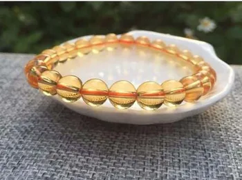 Wholesale AAAAAA Natural Yellow Citrine Crystal Quartz Round Bead Bracelet 7.5mm
Wholesale AAAAAA Natural Yellow Citrine Crystal Quartz Round Bead Bracelet 7.5mm