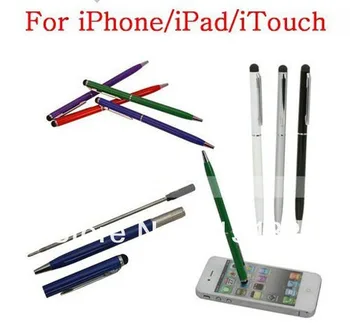 2 in 1 ball point Stylus Touch Pen for Ipad Itouch Iphone 3/4G/4S 200pcs Free DHL
2 in 1 ball point Stylus Touch Pen for Ipad Itouch Iphone 3/4G/4S 200pcs Free DHL