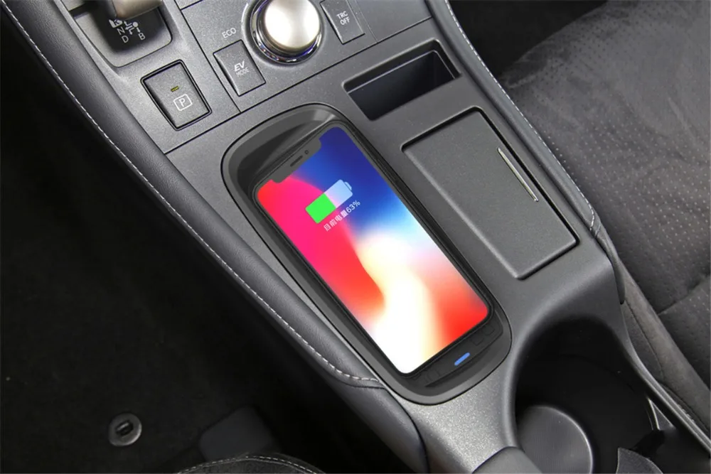 QI car wireless charger for Lexus CT 2015 2016 2017 Intelligent Infrared Fast Wireless Charging Car Phone Holder for iphone
QI car wireless charger for Lexus CT 2015 2016 2017 Intelligent Infrared Fast Wireless Charging Car Phone Holder for iphone